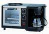 3 In 1 Breakfast Maker: Toaseter Oven, Coffee maker & Grill