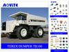 Terex TR100 dump truck rear suspension cylinder 15246289