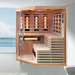 Far infrared sauna room as personal care hot therapy beauty equipment