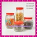 Popular glass jar for storage food