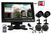 Wireless LCD monitor with SD DVR recording system