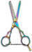 PVD Titanium Plasma Coated Barber Scissors