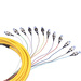 Fiber Optic Bundle Pigtails ST/PC SM 9/125 12 Strips