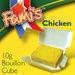 Fami's Chicken bouillon cube, broth cube, stock cube, instant soup