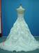 Strapless Nice Beaded Sweethearted Neckline Taffeta Wedding Dreses