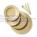 Bamboo disposable tableware and kitchen cooking utensils