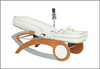 Physical therapy infrared therapy heating jade massage bed with music