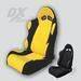 Yellow and Black Sports Seat with 19 x 2.0mm Thickness Iron Frame - SP