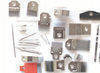 Solenoids, needles and jacks, selectors for knitting machines