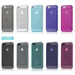 Dull Polish Translucent Soft TPU  Case for iPhone 5 With Anti Dust Cap