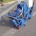 Road treatment shot blasting machine