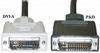 Hot DVI cable, dual link, DVI-D cable