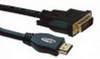 Hot DVI cable, dual link, DVI-D cable