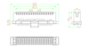 10 pair Krone LSA plus disconnection module