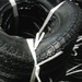 Wheelbarrow wheel tire and inner tube