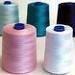 Threads. ropes. sewing threads, industrial, emboridary, cotton glace thre