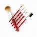 6pcs Cosmetic brush set with PVC pouch