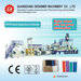 PET PLA Twin Screw Sheet Extruder / Tilting mold thermoforming machine