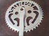 CST bicycle chainwheel and crank
