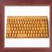New design bamboo wireless keyboard
