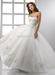 2012 Sexy Strapless Lace up Flower Ball Gown Wedding Dresses
