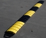 Roll up portable speed hump