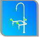 Sanitary faucet, tap/Laboratory faucet