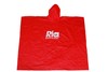 R-1020A RED PVC VINYL RAIN MENS PONCHO