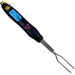 Digital meat thermometer temperature fork