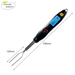 Digital meat thermometer temperature fork