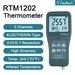 RTM1202 Infrared and  Thermocouple Thermometer with Infrared