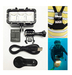 Black New 30m Underwater Waterproof LED Video Dive Light For GoPro Her