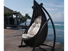 Poly rattan furniture/wicker table/chair