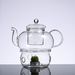 Glass Teapot with Warmer