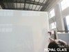 6mm ultra clear white paint glass double coated fenzi paint