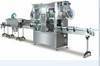 Doulbe head shrinking label sleeving machine