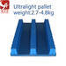 Plastic pallet for air cargo export