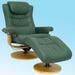 SC-8038 Recliner Chair with Wooden Base