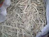 Peeled  althaea dried roots