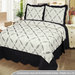100% Polyester Embroidered bedspread set