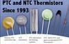 Sell all kinds of PTC&NTC Thermistors, Varistors, PPTC