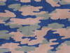 Pigment camouflage printed denim fabric