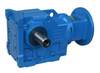 Helical gearbox
