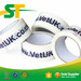 Custom white based logo printed adhesive tape