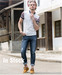 JV-S001 Good looking jeans wear for man