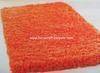 Hand tufted acrylic shaggy carpet rug, anti burning yarn