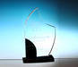 Crystal award trophy