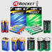 Rocket Manganese and Alkaline Battery