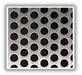 Stainless steel perforated metal
