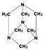 Hexamine (Syn: urotropine, hexamethylenetetramine, methamine, formin)